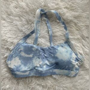 White Fox Boutique- Cloud Blue Sports Bra